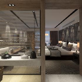 Contemporary Hotel Suite